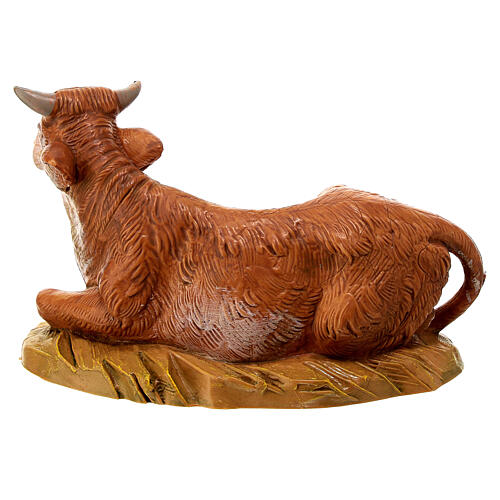 Sitting ox 12cm Fontanini 4