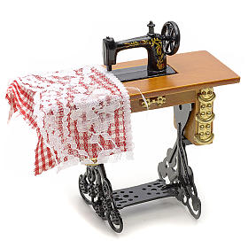 Nativity accessory, sewing machine for do-it-yourself nativities