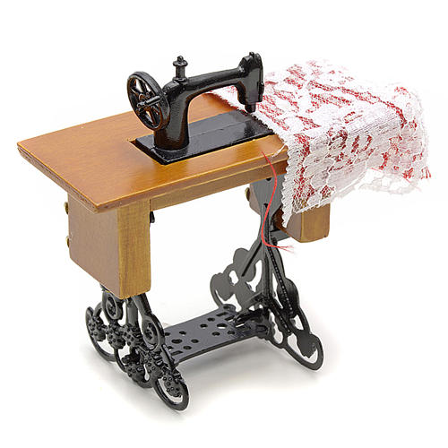 Nativity accessory, sewing machine for do-it-yourself nativities 2
