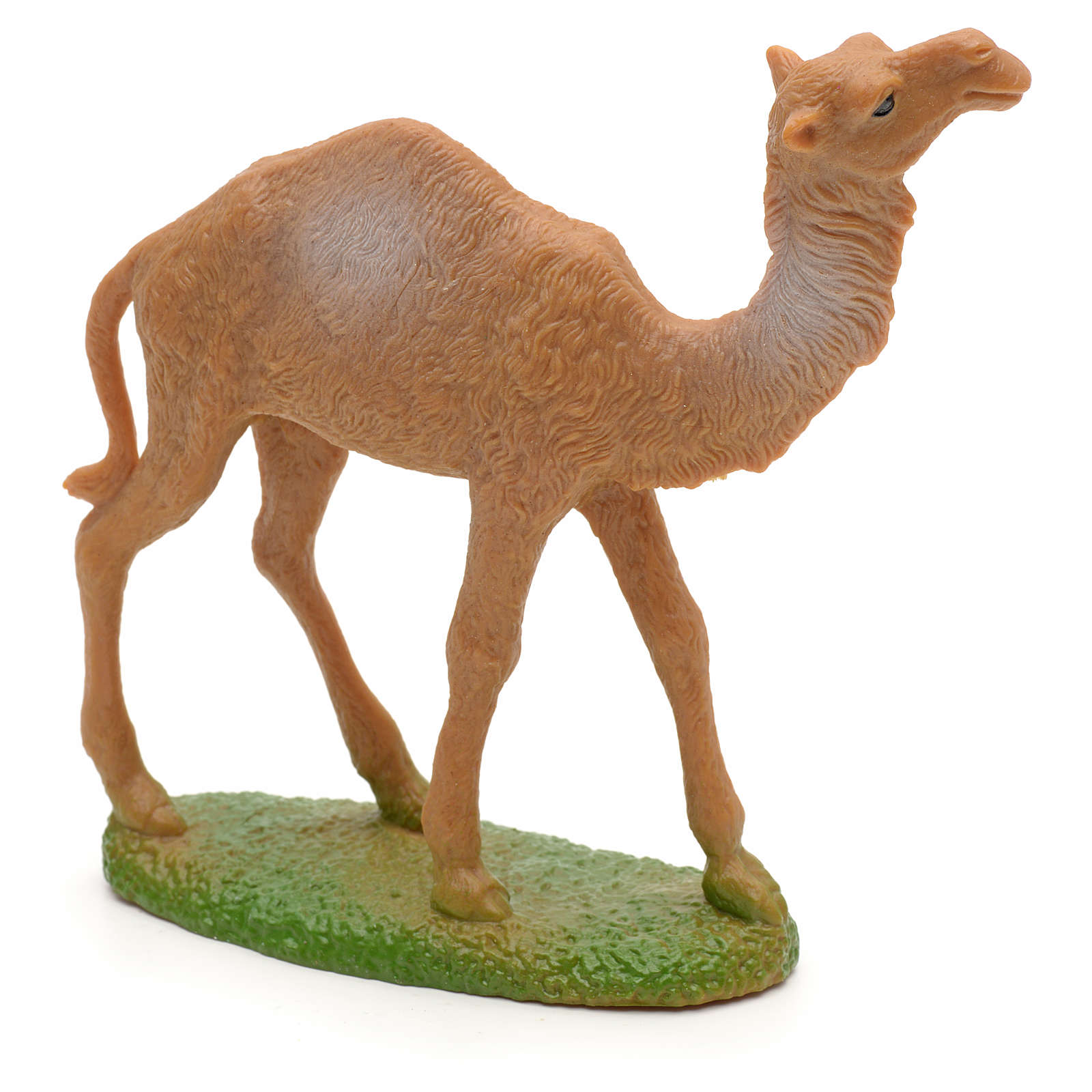Figurine Roi Mage Sur Chameau Pour Crèche De Noël - 22 Cm - Résine Peinte à La Main - Décoration Traditionnelle