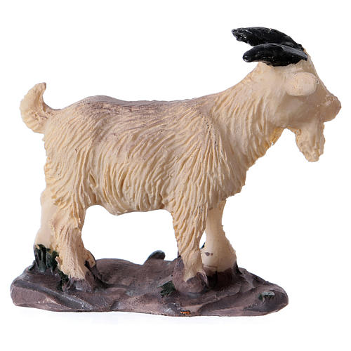 Nativity figurine, resin goat, 10-14cm 2