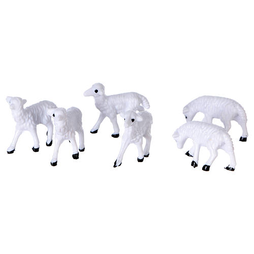Nativity figurines, sheep 8 cm 2