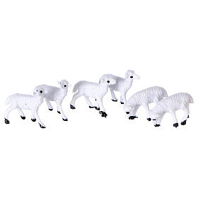 Moutons de 3 cm pour crèche