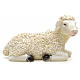 Schaf aus Harz für Krippe 29x12x17 cm s1