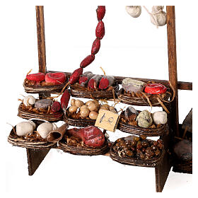 Neapolitan Nativity scene accessory, meat stall