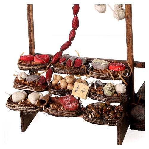 Neapolitan Nativity scene accessory, meat stall 2
