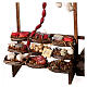Neapolitan Nativity scene accessory, meat stall s2