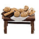 Table pour pain miniature crèche Napolitaine s1