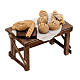 Table pour pain miniature crèche Napolitaine s3