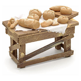 Presépio Napolitano: Mesa do pão presépio napolitano