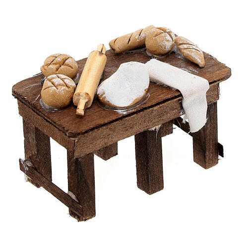 Neapolitan Nativity scene accessory, baker's table 3