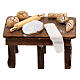 Table du boulanger en miniature crèche Napolitaine s1