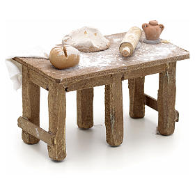 Presépio Napolitano: Mesa de padeiro presépio Nápoles