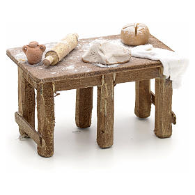 Presépio Napolitano: Mesa de padeiro presépio Nápoles