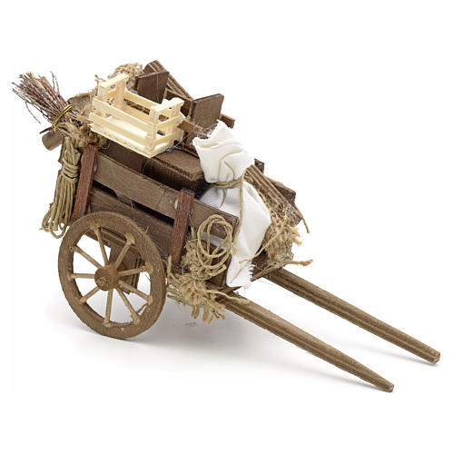 Neapolitan Nativity scene accessory, evicted cart 1