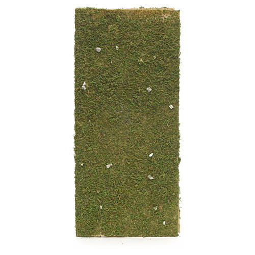 Nativity backdrop, moss paper roll 70x50cm 1
