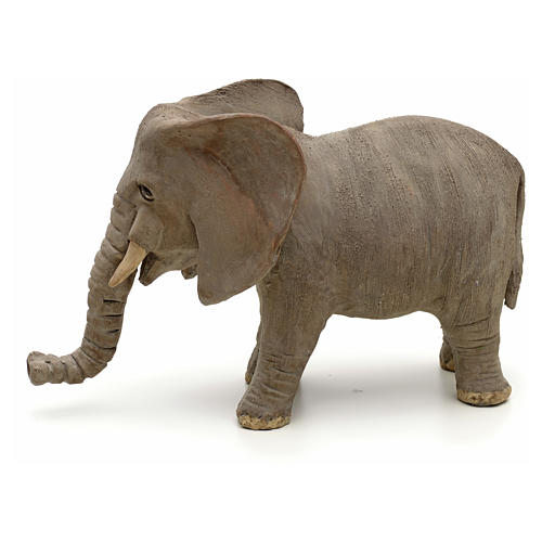 Elefant 8cm neapolitanische Krippe 3