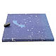 Cielo luminoso presepe con stella con cometa 50x70 s2