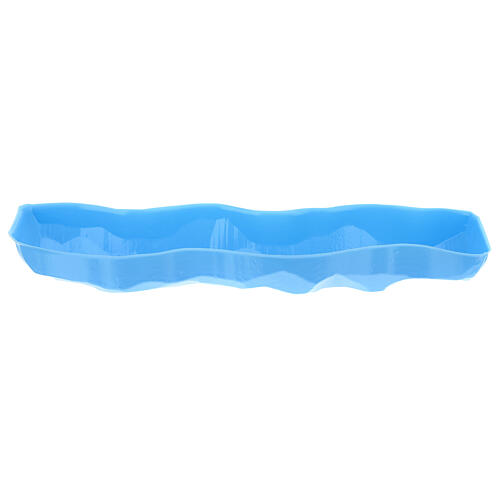 Wasserlauf für Krippe hell blau 1