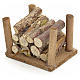 Nativity accessory, wood heap for do-it-yourself nativities s2