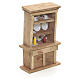 Nativity accessory, cupboard with plates and accessories s2