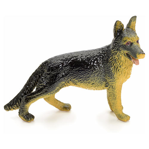 Nativity figurine, wolf dog 12cm 1
