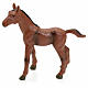 Cavallo marrone 8 cm presepe s1