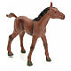 Nativity figurine, brown horse 8cm  s2