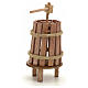 Nativity accessory, wooden press for do-it-yourself nativities, s2