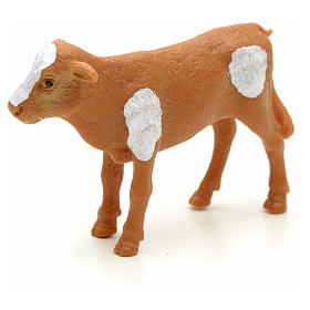 Krippentiere: Braunes Kalb für Krippe, 10cm Krippentiere: Braunes Kalb für Krippe, 10cm