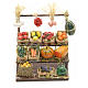 Neapolitan Nativity scene accessory, mini fruit stall, 8 cm s1