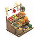 Banc des fruits en miniature crèche Napolitaine 8 cm s2