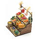 Banc des fruits en miniature crèche Napolitaine 8 cm s3