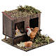 Cages des poulets en miniature crèche Napolitaine 8/10 cm s3