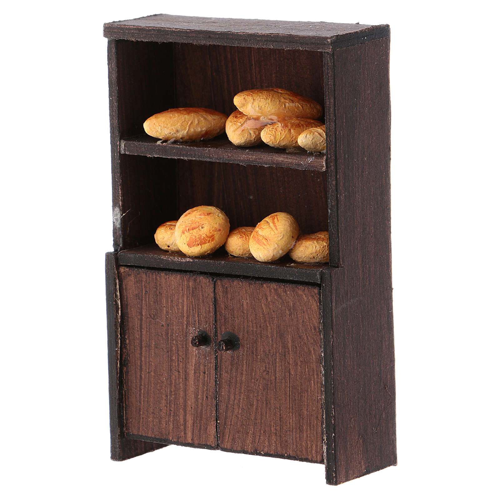 Cupboard with bread, Neapolitan Nativity 8cm | online sales on HOLYART ...