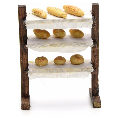 Etager du pain crèche Napolitaine 8 cm 1
