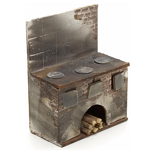 Cocina pesebre napolitano 10x8x4 cm 2