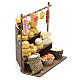 Neapolitan Nativity scene accessory, cheese and meat stall s2