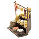 Neapolitan Nativity scene accessory, cheese and meat stall s3