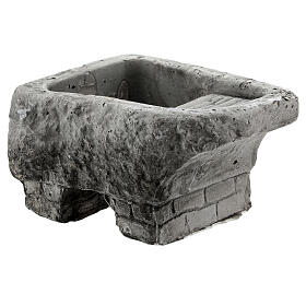 Home accessories miniatures: Washtub in plaster for nativities Home accessories miniatures: Washtub in plaster for nativities