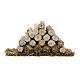 Nativity accessory, wood stack with moss s3
