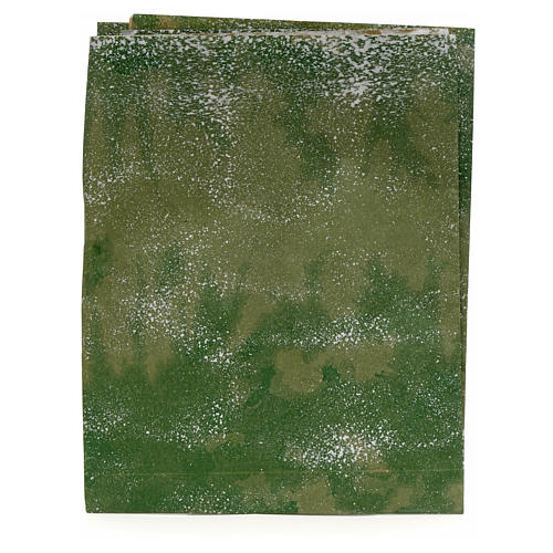 Papier schneebedeckter Rasen 70x50 cm 1