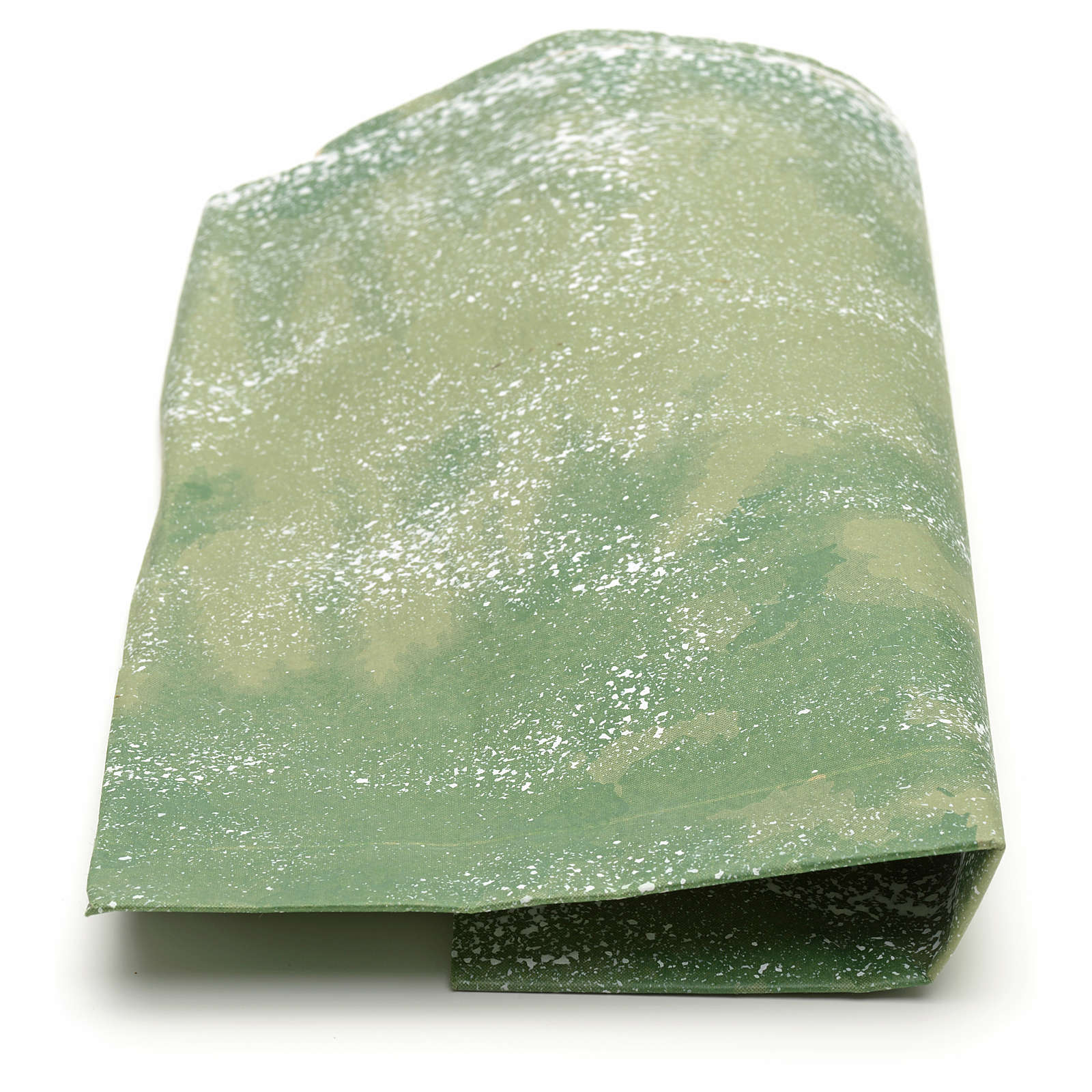 Nativity scene backdrop, lawn with snow on paper roll 70x50cm online