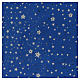 Nativity backdrop, sky with silver stars, roll of paper 70x100 s1