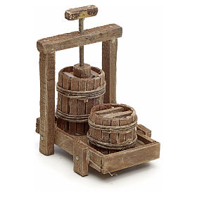 Mini Pressoir pour fromage crèche Napolitaine