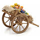 Neapolitan Nativity scene accessory, fruit and vegetable cart s3