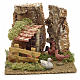 Décor crèche poules et oies 14x15x14 s1