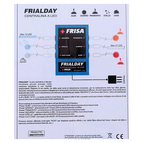 Centralka led Frialday (Frisalight) 4