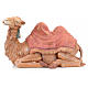 Kamel sitzend mit roter Tasche für 45cm Krippe Fontanini s1