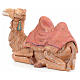 Kamel sitzend mit roter Tasche für 45cm Krippe Fontanini s2